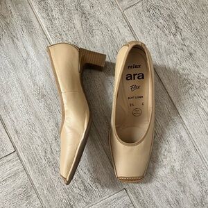 Ara Vintage Relax Flex Bologna kitten heel pumps